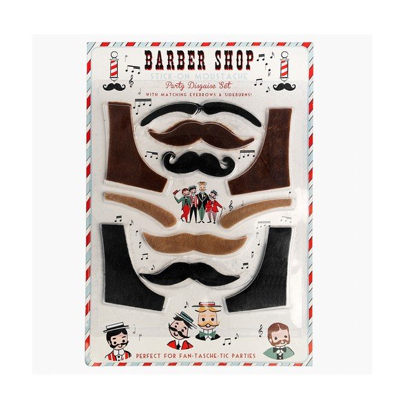 "Rex London Moustache Barber Shop" lipdukų rinkinys-image-1