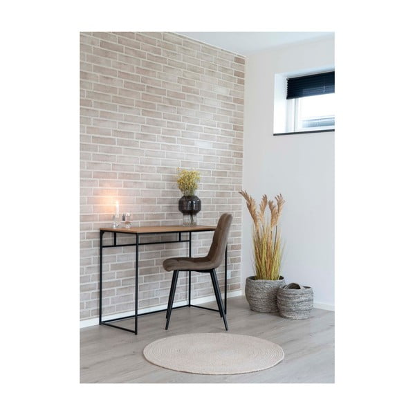 Smėlio spalvos kilimas House Nordic Menorca, ø 120 cm-image-1