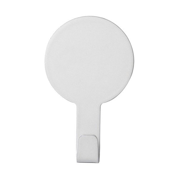 Su montavimu be gręžimo matinės baltos spalvos iš metalo kabliai 2 vnt. Fixeo – douceur d'intérieur-image-1