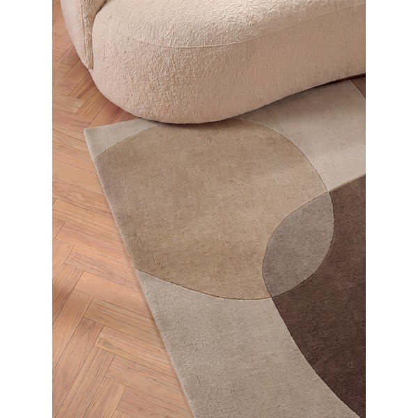 Smėlio spalvos iš vilnos kilimas 120x170 cm Ovia – Villeroy&Boch-image-4