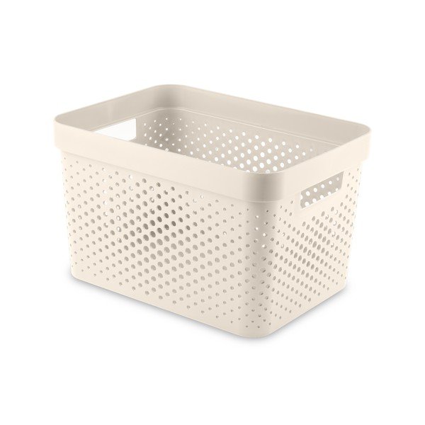Iš plastiko krepšys 27x36x22 cm Infinity Dots – Curver