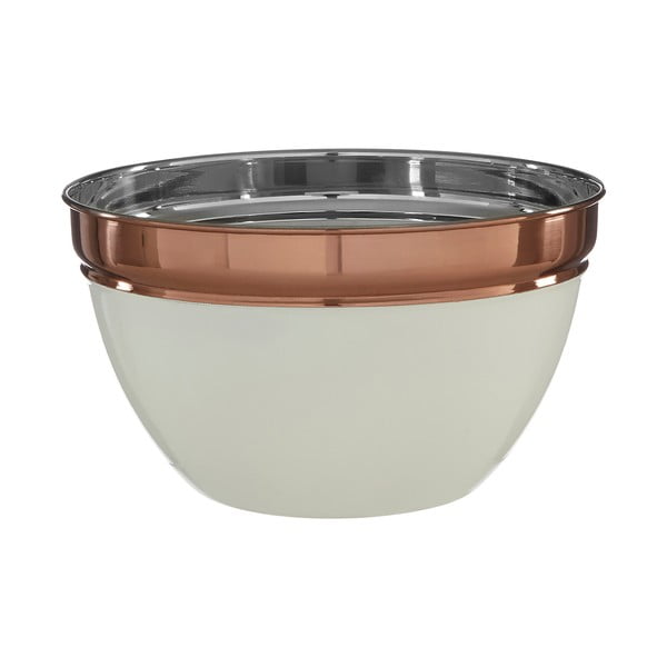 Iš nerūdijančio plieno dubuo vario spalvos/smėlio spalvos ø 18 cm Prescott – Premier Housewares