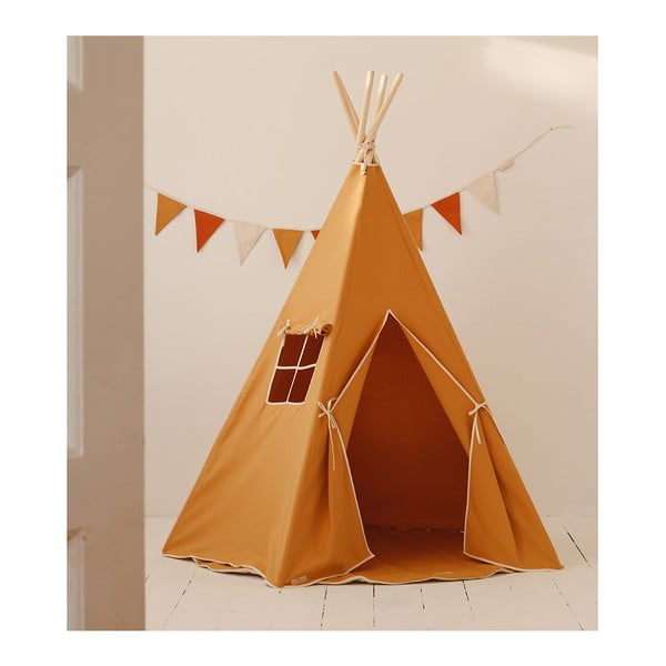 Tipi palapinė vaikiška palapinė Ochre – Moi Mili-image-2