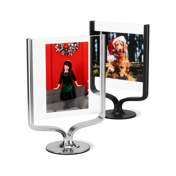 Iš metalo pastatomas rėmas sidabrinės spalvos 18x25 cm Wishbone – Umbra-image-3