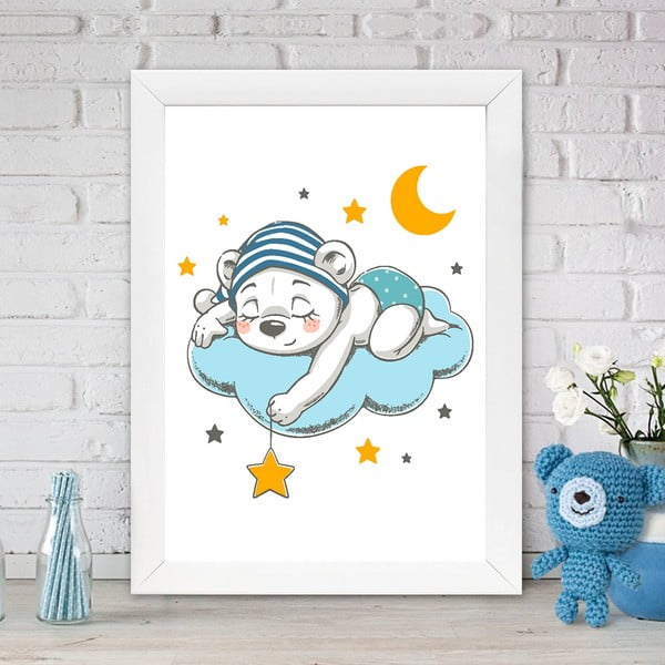 Vaikiškas paveikslas 24x29 cm Teddy - Wallity-image-1