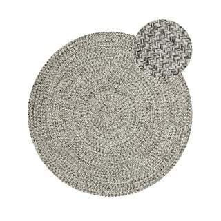 Pilkos/smėlio spalvos apvalus lauko kilimas ø 150 cm - NORTHRUGS