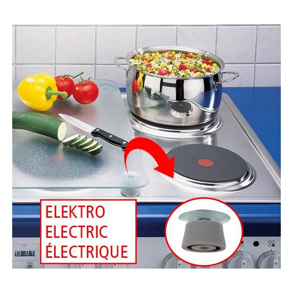 Universali stiklinė danga viryklei 3-1 Wenko, 56 x 50 cm-image-1