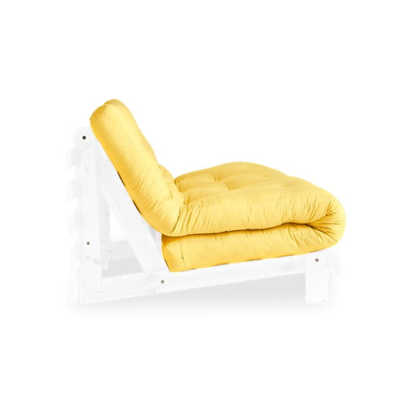 Sulankstoma sofa Karup Design Roots White/Yellow-image-4