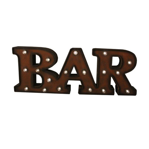 Šviečiantis ženklas Antic Line Bar Mot