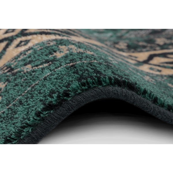 Kilimas iš vilnos smaragdinės spalvos 200x300 cm Mia – Agnella-image-2