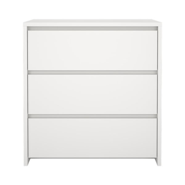Baltos spalvos šoninė spintelė 80x84x48 cm Next – Tvilum
