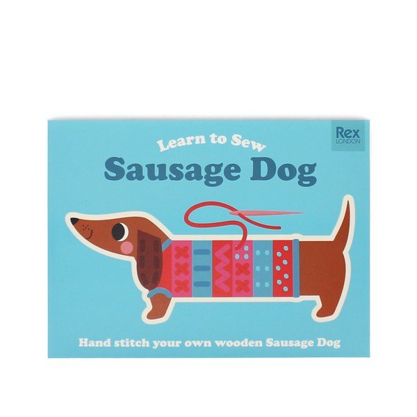 Siuvinėjimo rinkinys Sunny Sausage Dog – Rex London