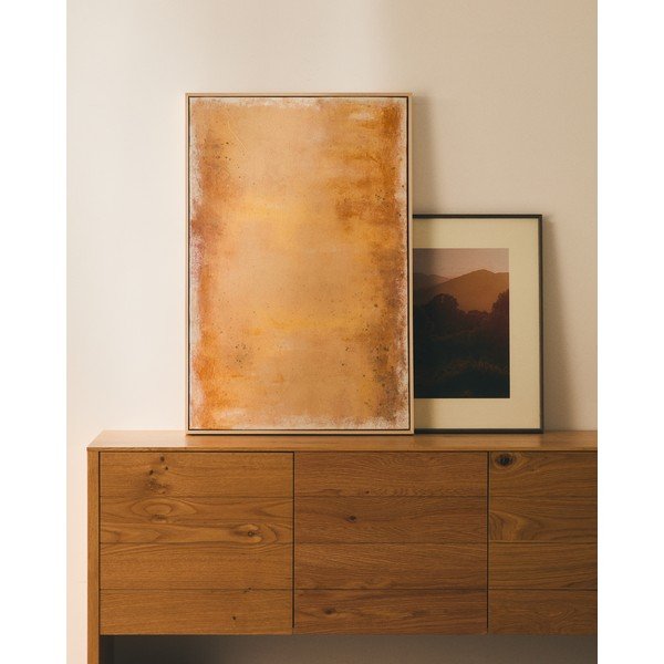 Paveikslas tapyba rankomis (tapyba) su rėmeliu/tapyba ant drobės 60x90 cm Selnar – Kave Home-image-2