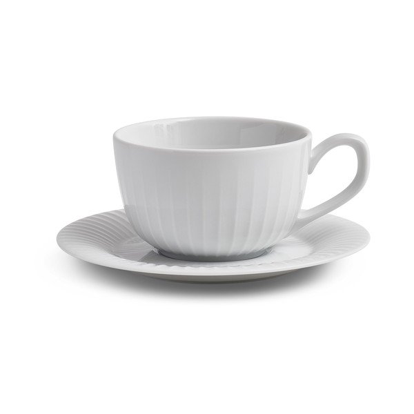 Baltas porcelianinis puodelis Kähler Design Hammershoi, 250 ml