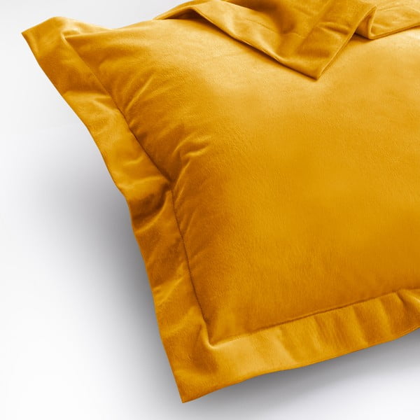 2 geltonų pagalvėlių užvalkalų rinkinys AmeliaHome Side, 45 x 45 cm-image-2