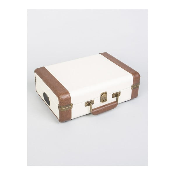 Smėlio rudos spalvos patefonas GPO Ambassador-image-3