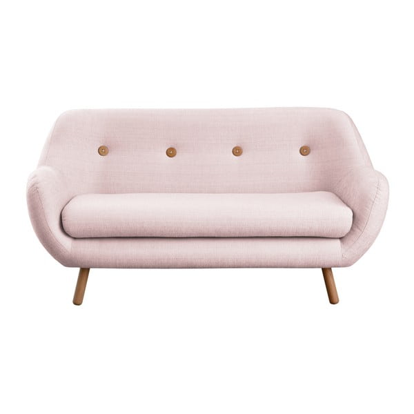 Rožinė dvivietė sofa "Støraa Firenze