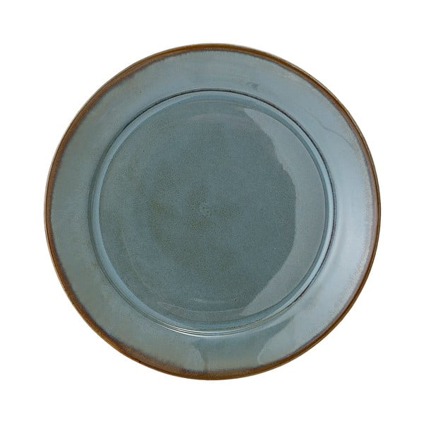 Žalia keraminė desertinė lėkštė Bloomingville Pixie, ø 20 cm