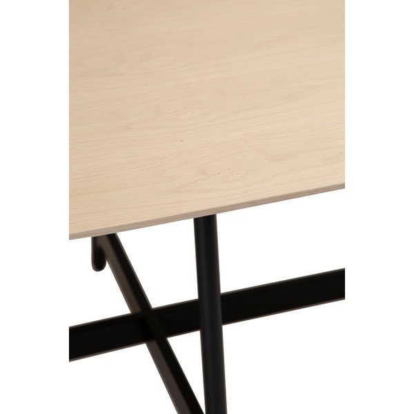 Valgomojo stalas su ąžuoliniu stalviršiu 110x220 cm Ooid - DAN-FORM Denmark-image-1