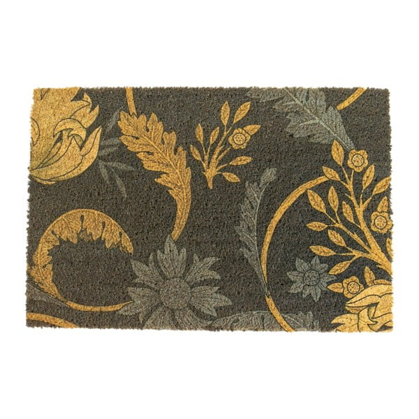 Iš kokoso pluošto grindų kilimėlis 40x60 cm William Morris – Artsy Doormats