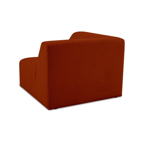 Iš boucle modulinė sofa raudonos plytų spalvos (kintama) Roxy – Scandic-image-2