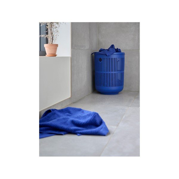 Rankšluostis iš medvilnės mėlynos spalvos 50x100 cm Indigo – Zone-image-1