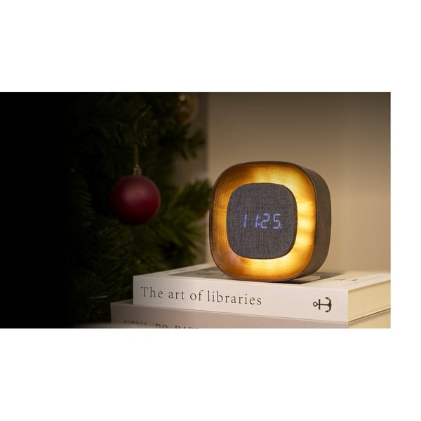 Skaitmeninis žadintuvas Lumos Walnut – Gingko-image-3