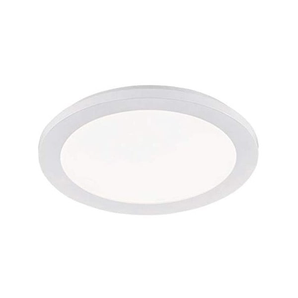 Baltas LED lubinis šviestuvas "Trio Camillus", skersmuo 26 cm