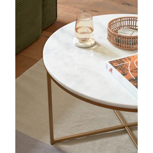 Kavos staliukas Kave Home Shefield, ø 80 cm-image-2