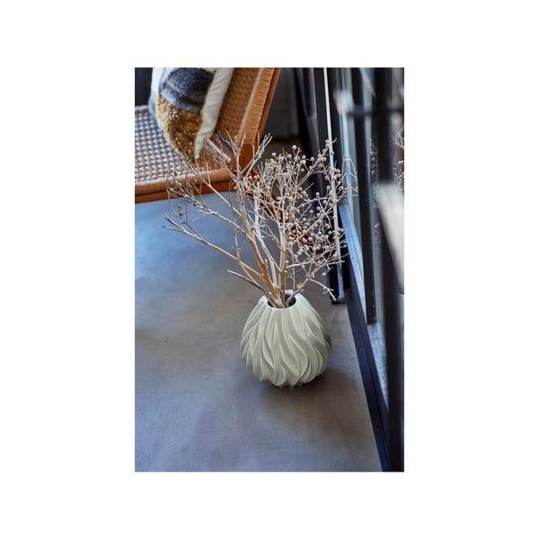 Balta porcelianinė vaza Morsø Flame, aukštis 23 cm-image-4
