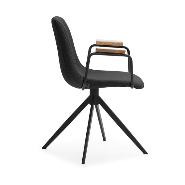 Valgomojo kėdės juodos spalvos 2 vnt. Tali – Marckeric-image-4