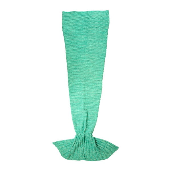 Žalioji peleko formos antklodė Fisura Manta Sirena Menta