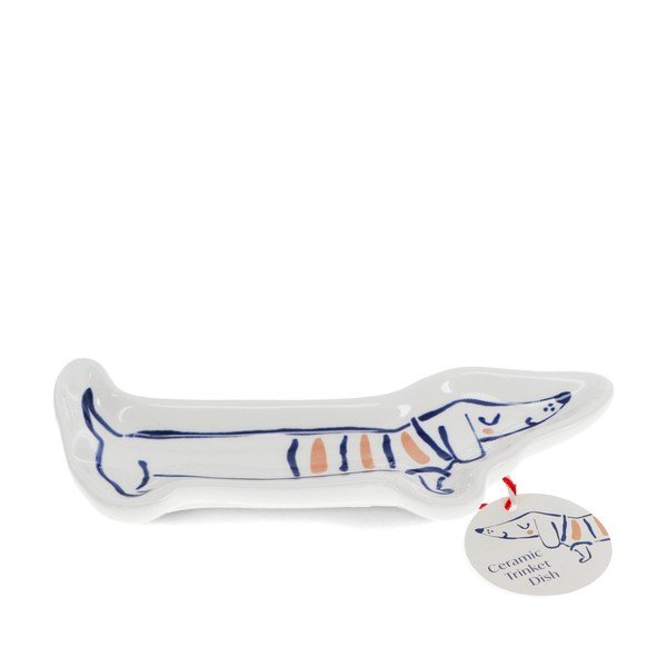 Iš keramikos papuošalų stovas Sausage dog – Rex London-image-2