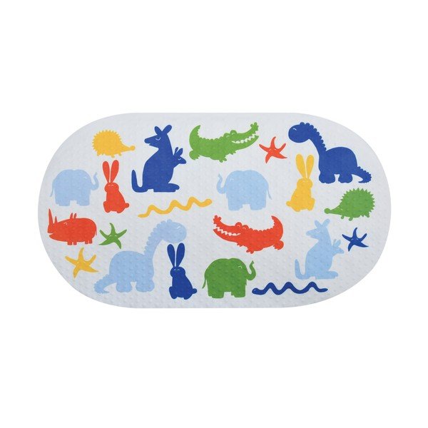 Vaikiškas neslystantis kilimėlis voniai 39x69 cm Zoo – MSV