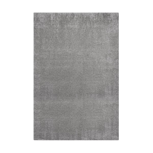 Iš perdirbto pluošto kilimas pilkos spalvos 80x150 cm Velvet – Flair Rugs