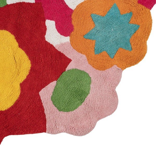 Iš medvilnės vaikiškas kilimas ø 150 cm Flowers – Ixia-image-4