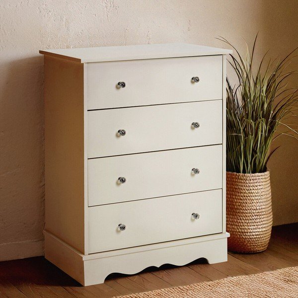 Dramblio kaulo spalvos šoninė spintelė 69x89x42 cm Emily – Premier Housewares-image-4