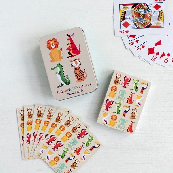 Žaidimo kortelės Rex London Colourful Creatures-image-1