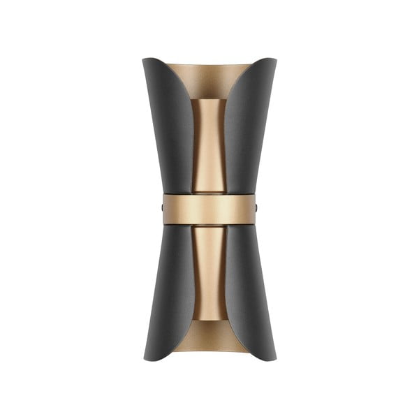 Sieninė lempa juodos spalvos/bronzinės spalvos Coat – Trio