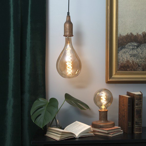 Kabantis šviestuvas tamsiai rudos spalvos Jojo – Star Trading-image-2