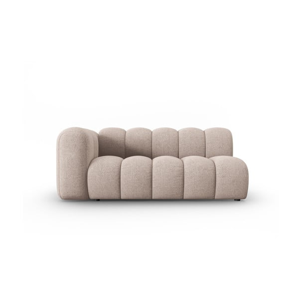 Modulinė sofa smėlio spalvos (su kairiuoju kampu) Lupine – Micadoni Home