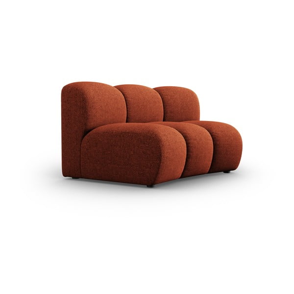 Modulinė sofa raudonos plytų spalvos (modulinė) Lupine – Micadoni Home-image-1
