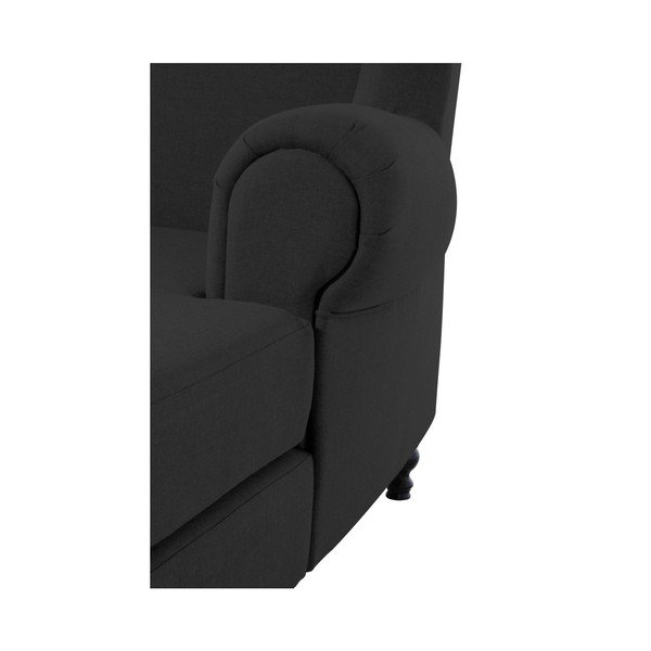 Juodas fotelis Max Winzer Mareille Black-image-3