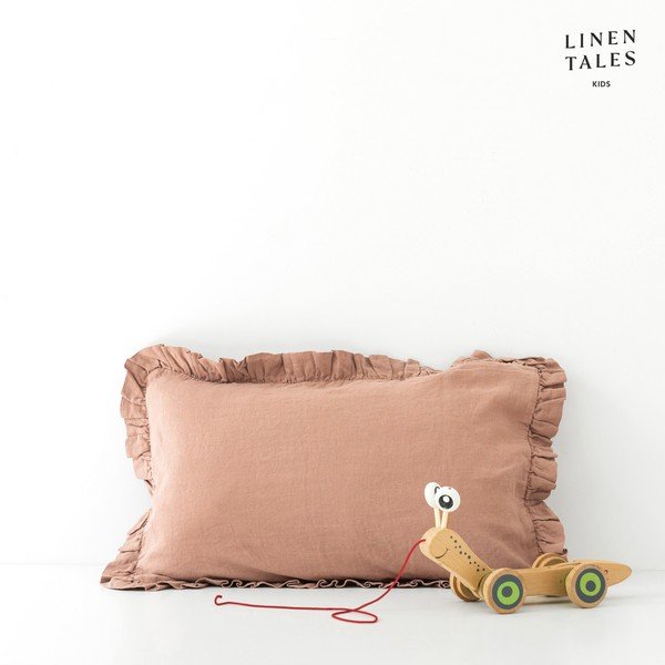 Užvalkalas kūdikių pagalvei 45x40 cm - Linen Tales-image-1