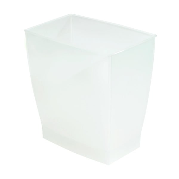 Balta šiukšlių dėžė iDesign Mono, 15,6 l