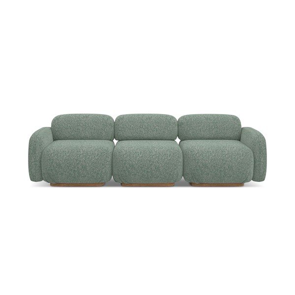 Šviesiai žalios spalvos sofa 270 cm Ailani – Makamii