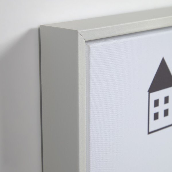 3 juodai baltų paveikslų rinkinys Kave Home Nisi, 30 x 42 cm-image-1