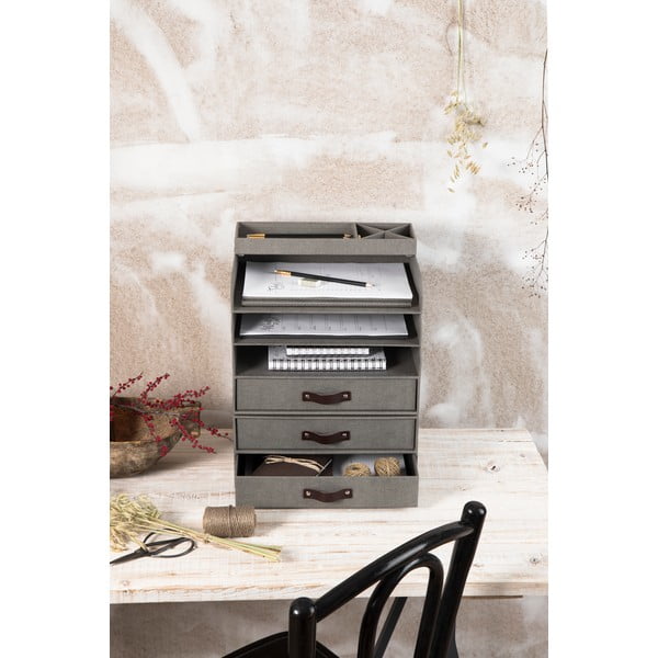 Biuro organizatorius iš kartono į stalčių/dokumentams Walter – Bigso Box of Sweden-image-2