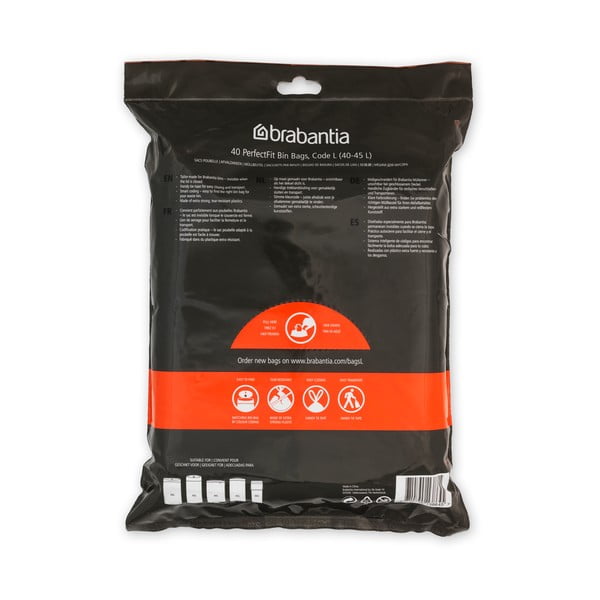Šiukšlių maišai 40 vnt. 45 l PerfectFit L – Brabantia-image-4