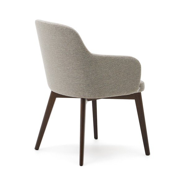 Valgomojo kėdės smėlio spalvos 2 vnt. Nelida – Kave Home-image-4